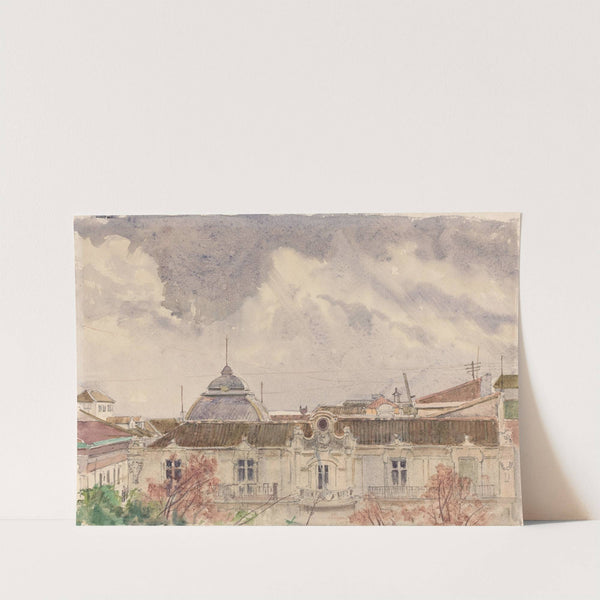 Belvedere Palace, Vienna by Rudolf von Alt