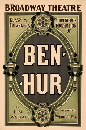 Ben-Hur by Lew Wallace (c1899)