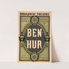 Ben-Hur by Lew Wallace (c1899) by Strobridge & Co. Lith.