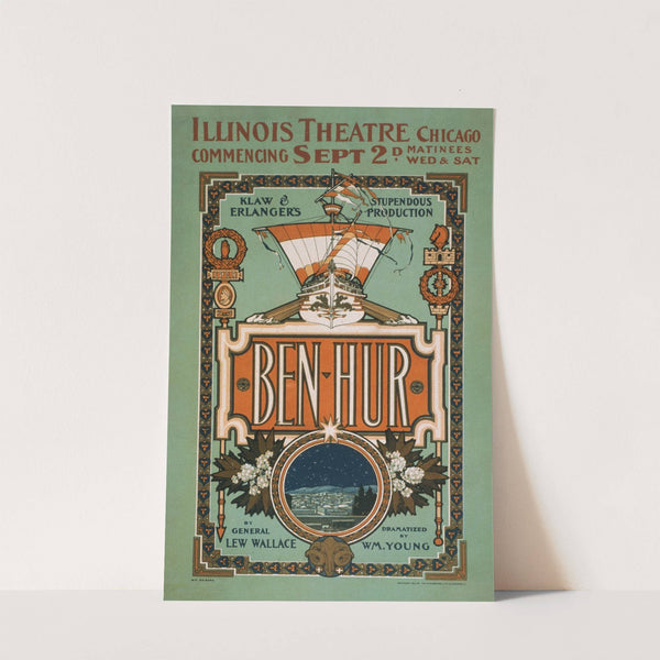 Ben-Hur Klaw & Erlanger’s stupendous production (1901) by Strobridge & Co. Lith.