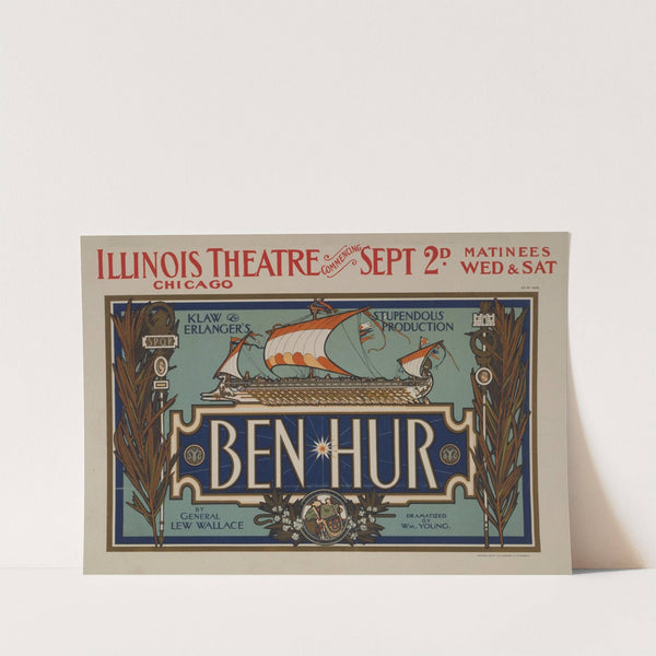Ben-Hur. (c1901) by Strobridge & Co. Lith.