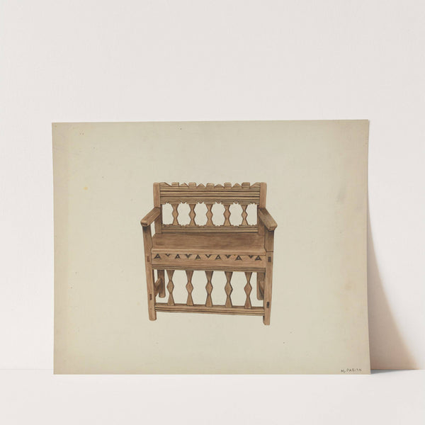 Bench by Margery Parish