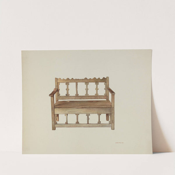 Bench by Robert W.R. Taylor