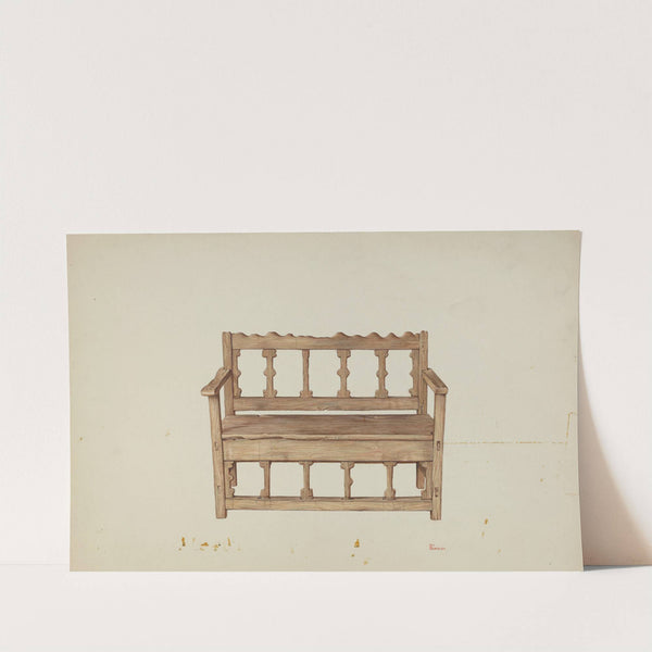 Bench (1935-1942) by Hal Blakeley