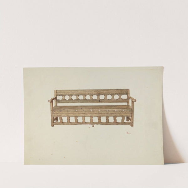 Bench (1937) by Hal Blakeley