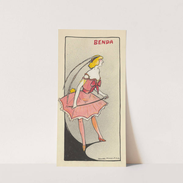 Benda dans ‘Bigre!’ de Rip (1910) by Yves Marevéry