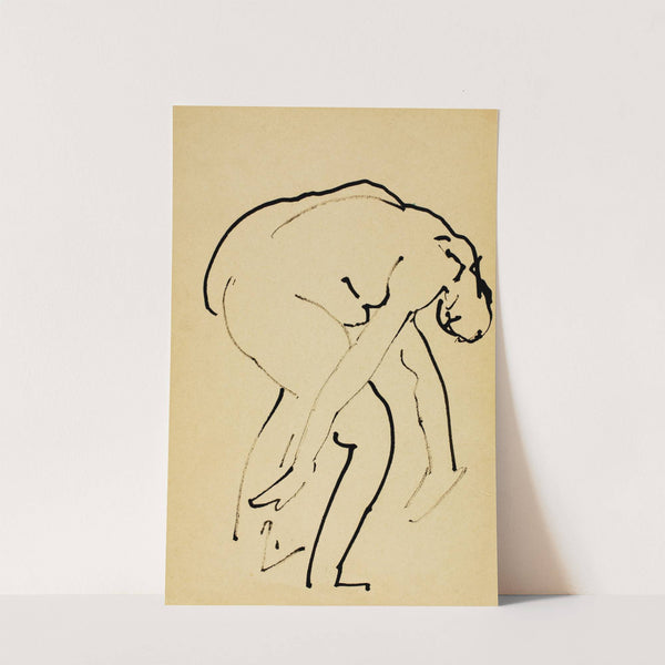 Bending Nude by Alfred Henry Maurer