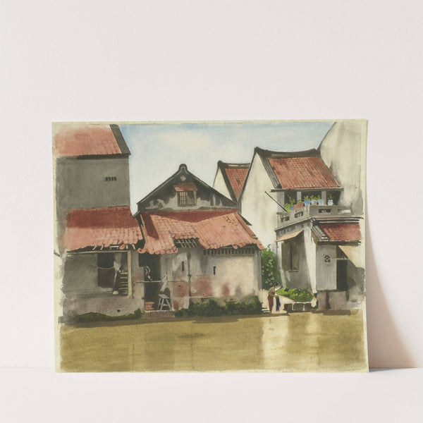 Benedenstad Batavia by Willem Witsen