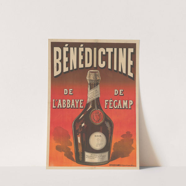 Bénédictine de l’Abbaye de Fécamp (1891) by Imp. Camis