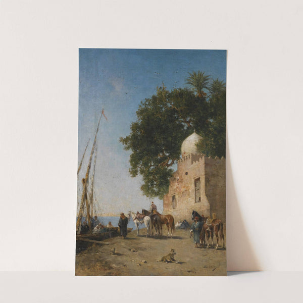 Beni Souef, Egypt by Narcisse Berchère