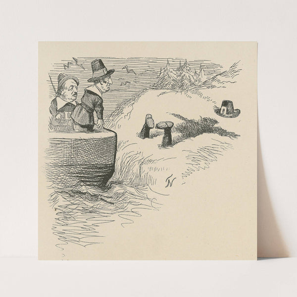 Benjamin Butler as Pilgrim by Thomas Nast