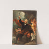 Benjamin Franklin Drawing Electricity from the Sky by Benjamin West