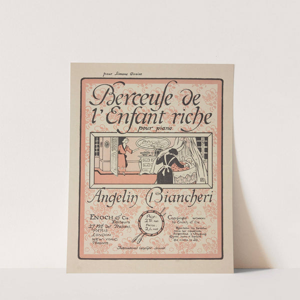 Berceuse de l’enfant riche (1922) by George Auriol