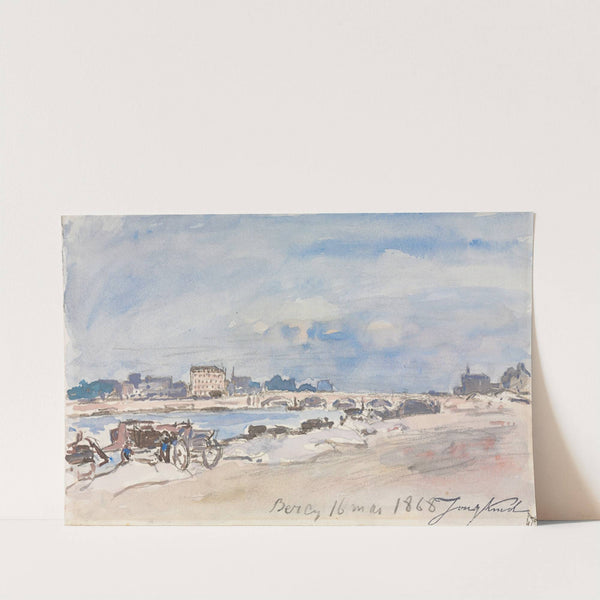 Bercy (1868) by Johan Barthold Jongkind