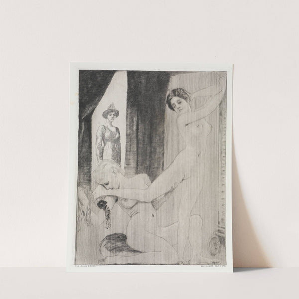 Bereitung zum Tanz (Zelt, Opus XIV, 2. Teil, Nr. 25) (1915) by Max Klinger