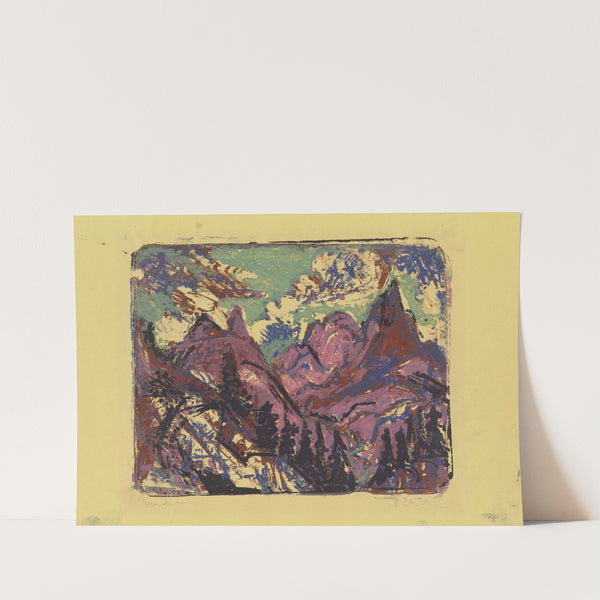 Berge (1919) by Ernst Ludwig Kirchner