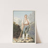Bergér d’Oberhasli, tenant la trompe des Alpes (1805) by Gabriel Lory the older