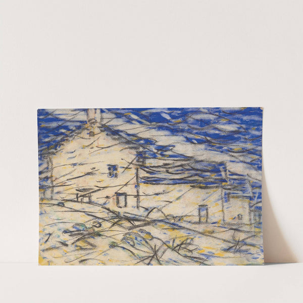 Berghaus im Tessin (1928) by Christian Rohlfs