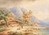 Berghütte am See
