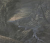Berglandschaft mit Schlössern