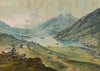 Berglandschaft mit See (1915-1945)