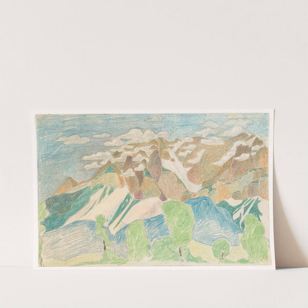 Berglandschap by Reijer Stolk