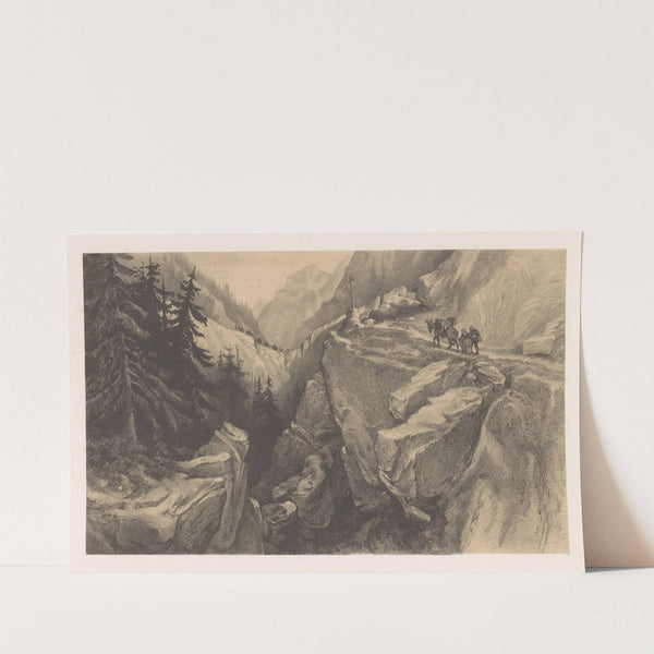 Berglandschap by Theo van Hoytema