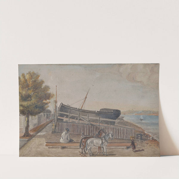 Berg's Ship Yard by William P. Chappel