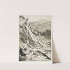Bergsturz (Intermezzi, Opus IV, Blatt 6) (1881) by Max Klinger