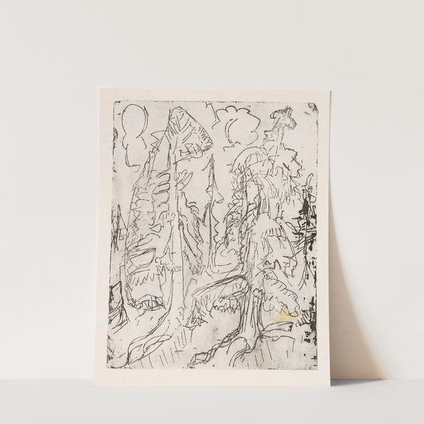 Bergtannen (1920) by Ernst Ludwig Kirchner