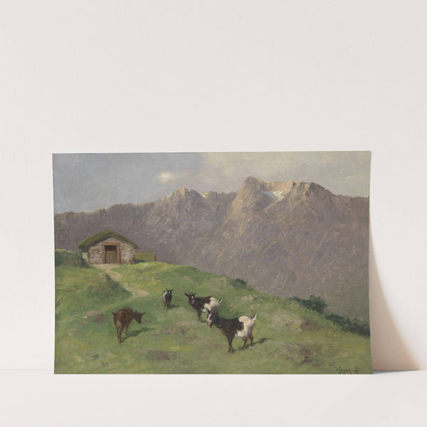 Bergziegen by Arthur Heyer