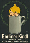 Berliner Kindl Pilsner Art Vereinsbrauerei Rixdorf (1910)