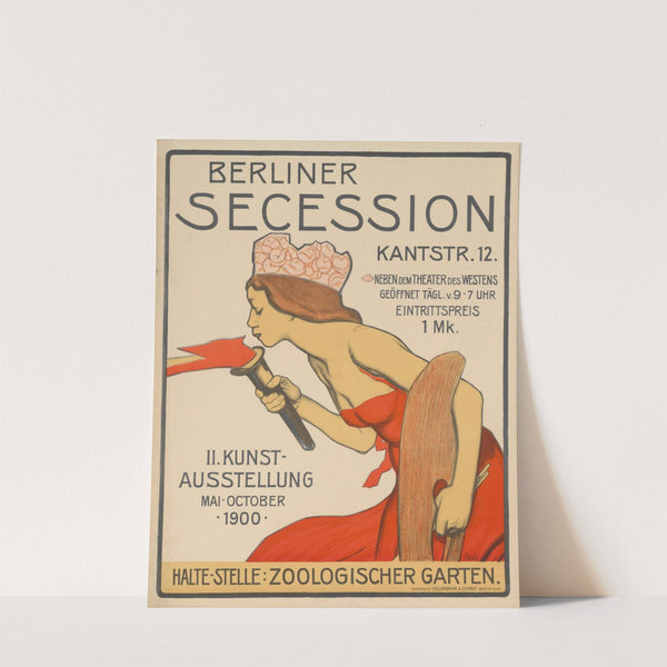 Berliner Secession. II. Kunstausstellung Mai – Oktober 1900 (1900) by Wilhelm Schulz