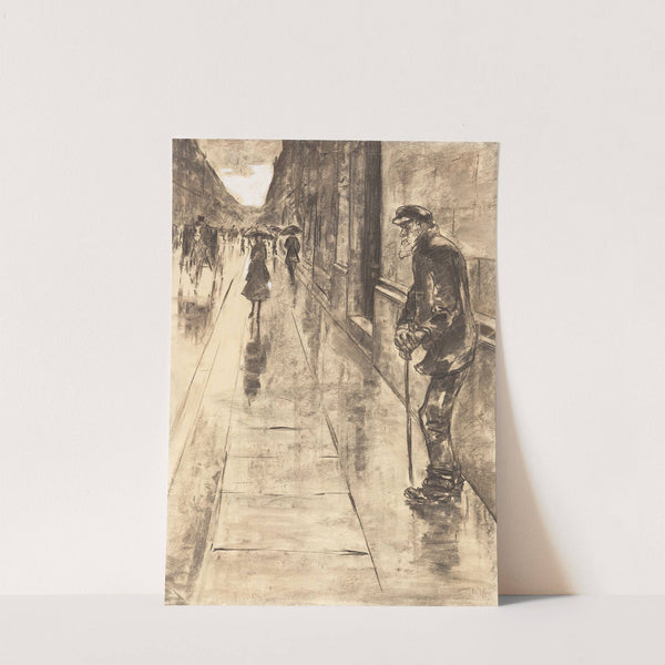 Berliner Straßenszene (1915-20) by Lesser Ury