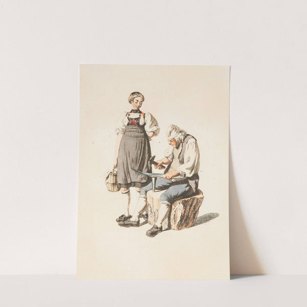 Berne. Gouggisberg (1809) by Franz Niklaus König