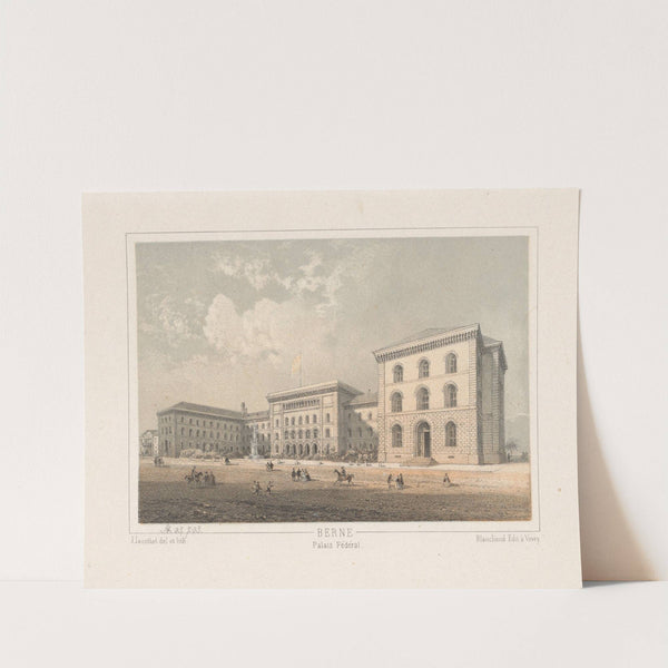 Berne Palais Fédéral by Jean Jacottet