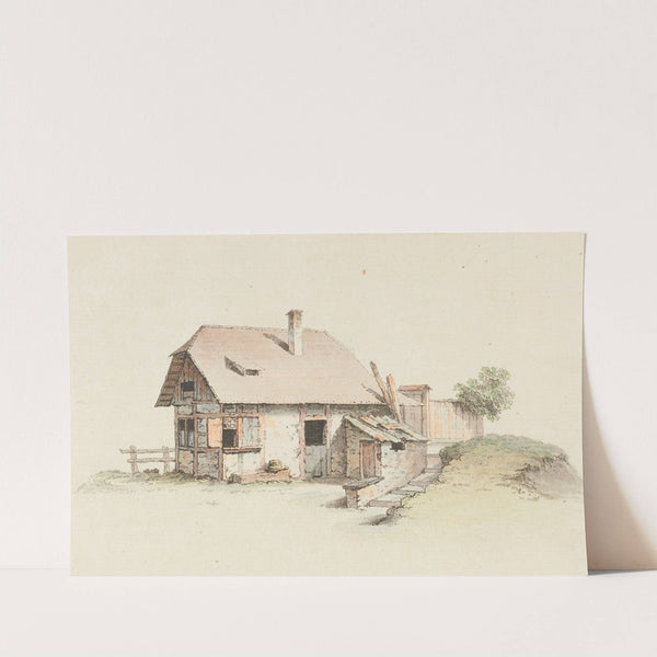 Berner Bauernhaus by Johann Ludwig Aberli