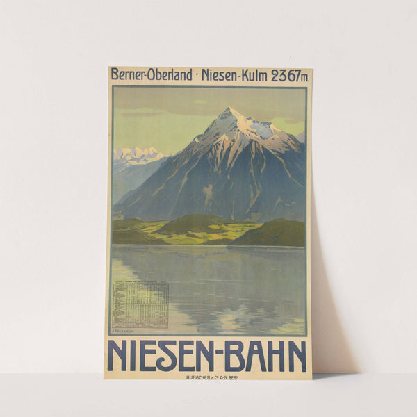 Berner Oberland. Niesen-Bahn (1911) by Anton Reckziegel