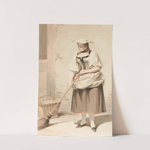 Bernerin in Tracht by Sigmund Freudenberger