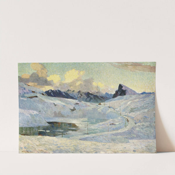 Bernina-Passhöhe by Wilhelm Ludwig Lehmann