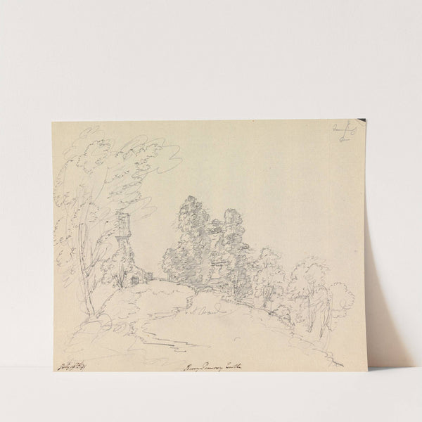 Berry Pomeroy Castle, Devon, England by James Moore