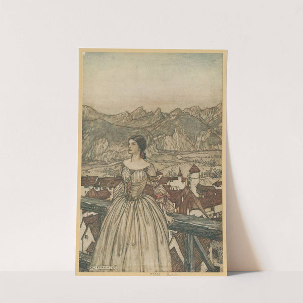 Bertalda (1912) by Arthur Rackham