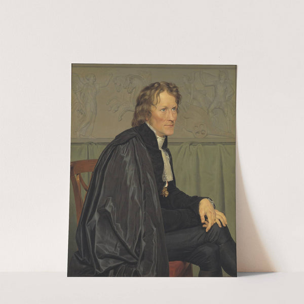 Bertel Thorvaldsen, the Danish Sculptor (1832) by Christoffer Wilhelm Eckersberg