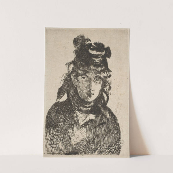 Berthe Morisot (1872) by Édouard Manet