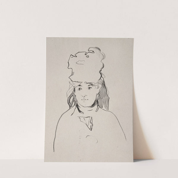 Berthe Morisot (1872) by Édouard Manet