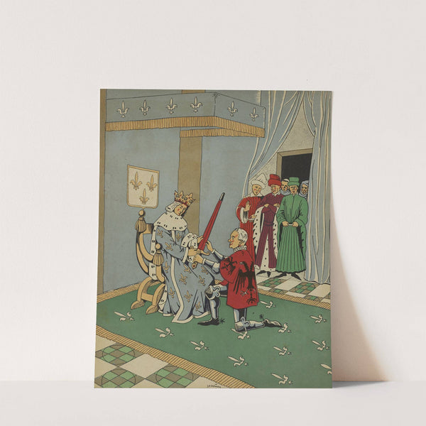 Bertrand du Guesclin le preux connétable Pl.13 (1944) by J.P Vernay