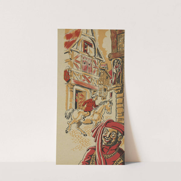 Bertrand du Guesclin le preux connétable Pl.5 (1944) by J.P Vernay