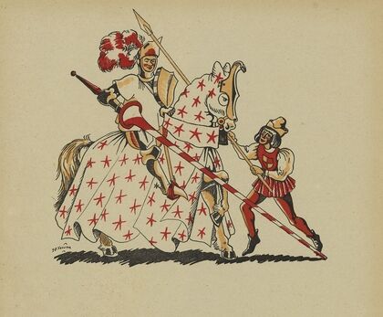 Bertrand du Guesclin le preux connétable Pl.6 (1944)