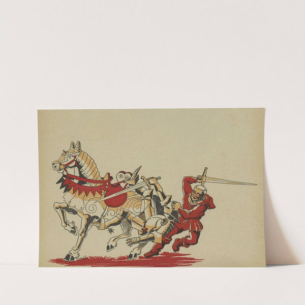 Bertrand du Guesclin le preux connétable Pl.8 (1944) by J.P Vernay