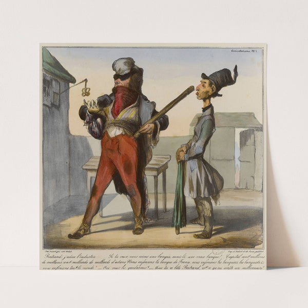 Bertrand, j’adore l’industrie (1836-1838) by Honoré Daumier